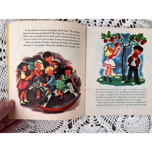 Rare 1945 Pandora Children's Book: Erika Weihs Illustrations, Vintage Nursery - Picture 7 of 8